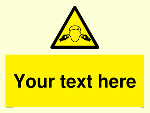 Custom Noise Hazard Sign