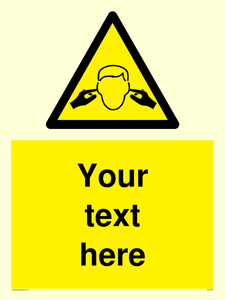 Custom Noise Hazard Sign