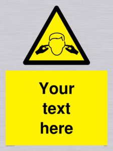 Custom Noise Hazard Sign