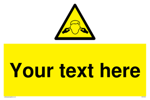 Custom Noise Hazard Sign 
