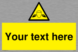 Custom Noise Hazard Sign