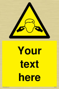 Custom Noise Hazard Sign