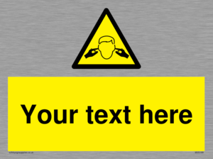 Custom Noise Hazard Sign