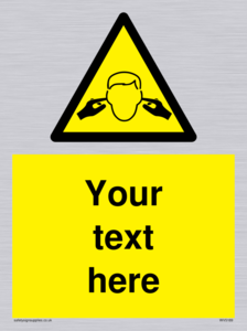 Custom Noise Hazard Sign