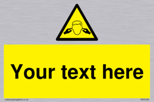 Custom Noise Hazard Sign