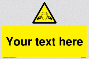 Custom Noise Hazard Sign