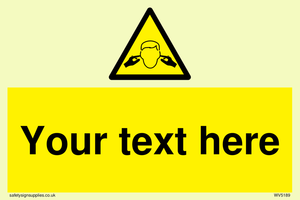 Custom Noise Hazard Sign