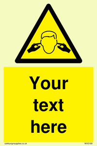 Custom Noise Hazard Sign