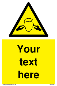 Custom Noise Hazard Sign