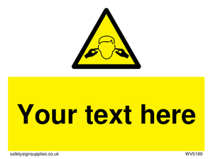 Custom Noise Hazard Sign 