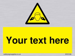 Custom Noise Hazard Sign