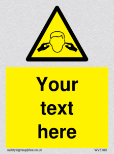 Custom Noise Hazard Sign