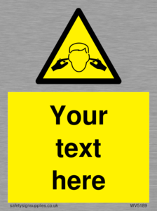 Custom Noise Hazard Sign
