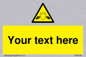 Custom Noise Hazard Sign