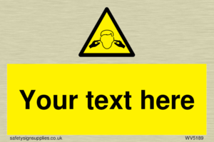 Custom Noise Hazard Sign