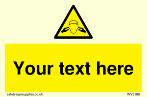 Custom Noise Hazard Sign