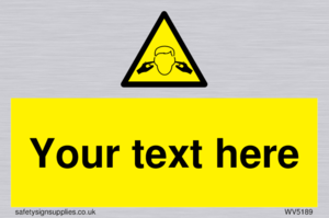 Custom Noise Hazard Sign