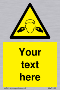 Custom Noise Hazard Sign