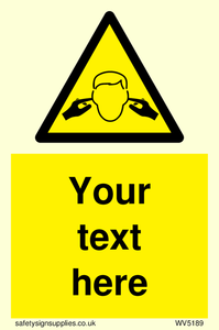 Custom Noise Hazard Sign