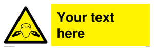 Custom Noise Hazard Sign