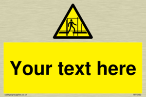 Custom Scaffold Incomplete Sign