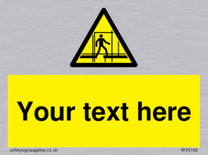 Custom Scaffold Incomplete Sign