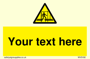 Custom Scaffold Incomplete Sign