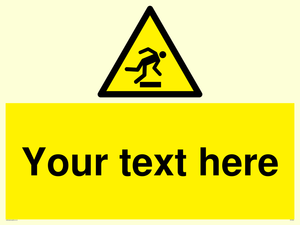 Custom Trip Hazard Sign
