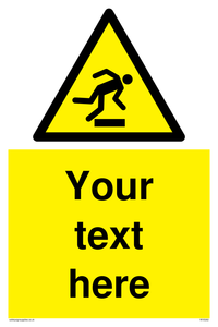 Custom Trip Hazard Sign