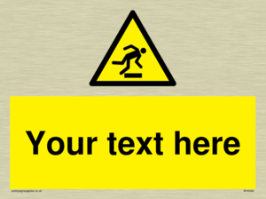 Custom Trip Hazard Sign