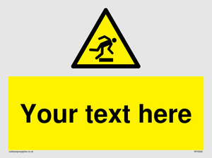 Custom Trip Hazard Sign