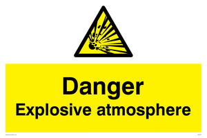 Danger Explosive atmosphere