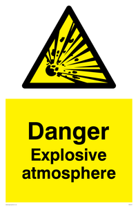 Danger Explosive atmosphere