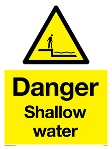 Danger Shallow water