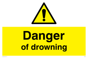 Danger of drowning