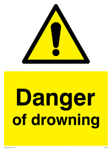 Danger of drowning