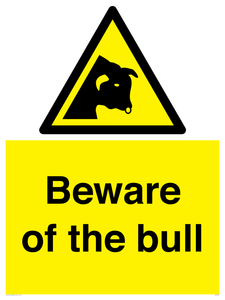 Beware of the bull