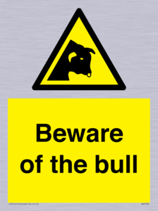 Beware of the bull