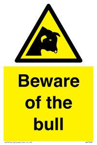 Beware of the bull