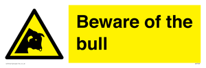 Beware of the bull