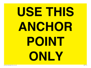 USE THIS ANCHOR POINT ONLY