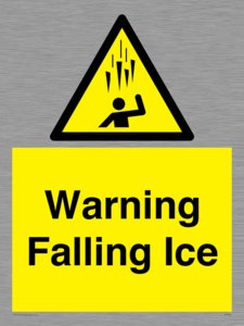 Warning Falling Ice