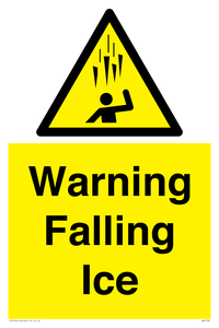Warning Falling Ice