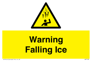 Warning Falling Ice