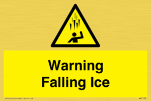 Warning Falling Ice