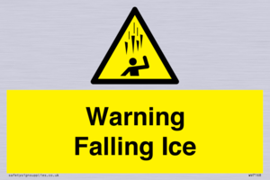 Warning Falling Ice