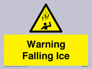 Warning Falling Ice