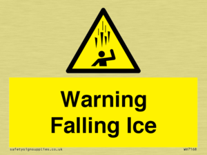 Warning Falling Ice