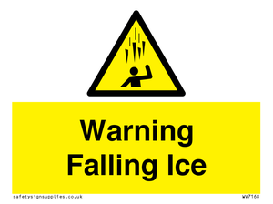 Warning Falling Ice