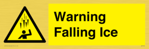 Warning Falling Ice
